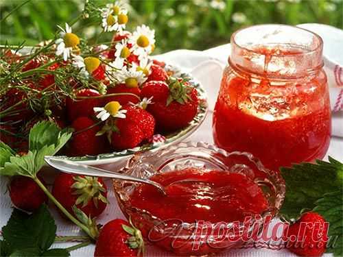 Клубничный джем | Кулинарные рецепты на VoMenu.ru