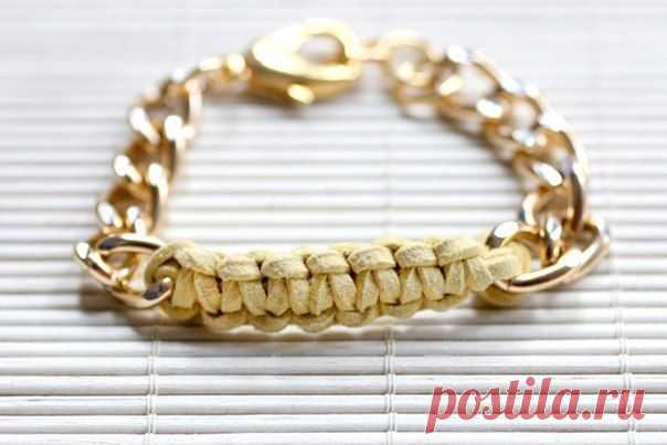 Браслет из цепочки - Бижутерия.Украшения