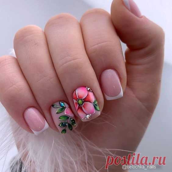 Нежный маникюр 2023