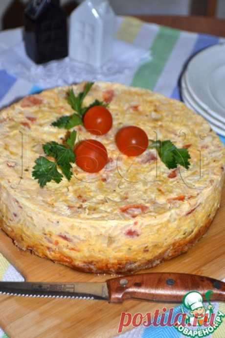 Рыбная запеканка с рисом в мультиварке - кулинарный рецепт