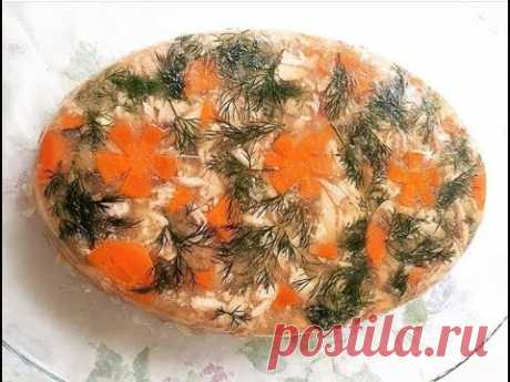 КУРИНЫЙ ХОЛОДЕЦ / быстро и вкусно ... БЕЗ ЖЕЛАТИНА