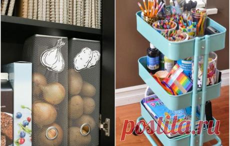 Хранение без проблем: 10 умных органайзеров, которые помогут содержать интерьер в порядке