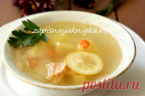 Вкусный рыбный суп