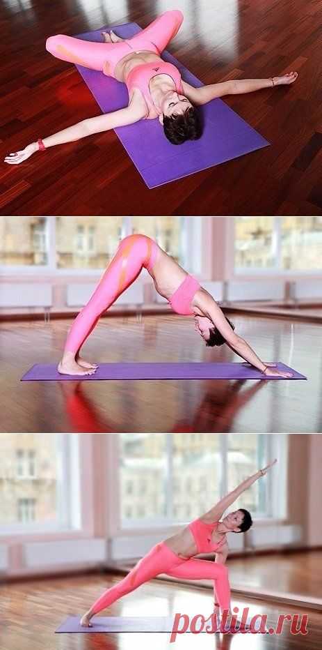 Детокс-йога: асаны, очищающие от шлаков.