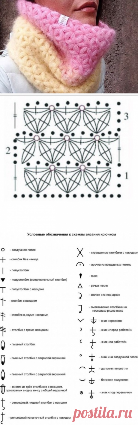 ​Снуд с красивым переходом цвета — Сделай сам, идеи для творчества - DIY Ideas