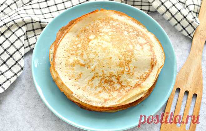 Блинчики на кислом кефире и кипятке рецепт с фото пошагово