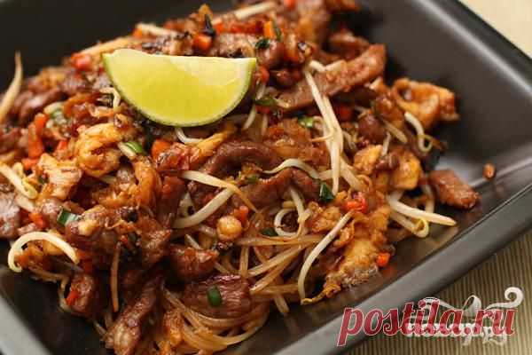 Пад Тай (Pad Thai) - пошаговый кулинарный рецепт на Повар.ру