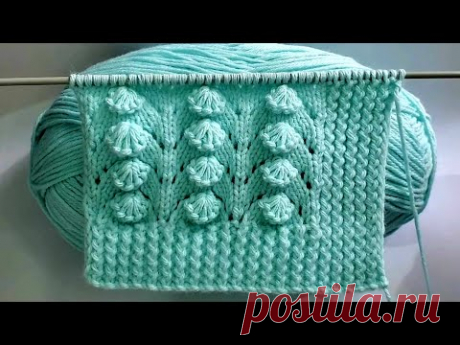 HERMOSO PATRÓN TEJIDO A DOS AGUJAS o palitos | TEJIDOS ROSSY 💗