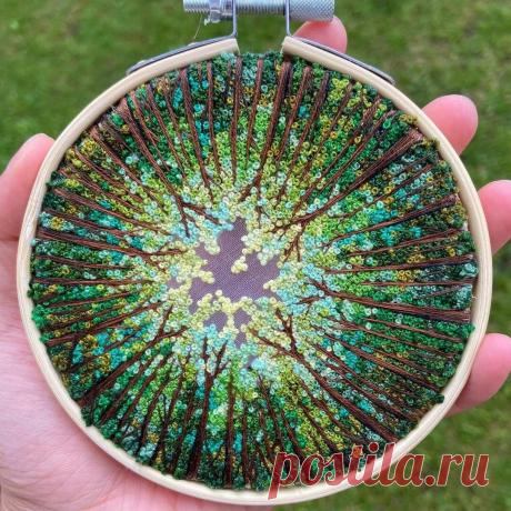 50+ невероятных авторских вышивок этой весны | Хроники Сельских Бюджетников | Яндекс Дзен