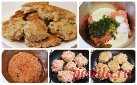 Нежные котлетки из индейки или курицы