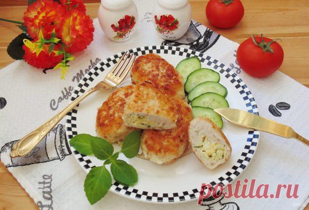Куриные зразы с сыром и яйцом - пошаговый рецепт с фото на Повар.ру