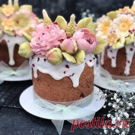 Готовимся к Пасхе: Рецепты самых вкусных куличей + интересные идеи для их декора. | Красота Рукодельная | Яндекс Дзен