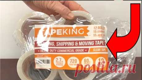 Amazon.com : Tape King Clear Packing Tape 3 Inch Wide (2.7mil Thick) - 60 Yards Per Refill Roll (Pack of 6 Rolls) - Strong Sealing Adhesive Industrial Depot Tapes for Moving, Packaging, Shipping, Office & Storage : Office Products
