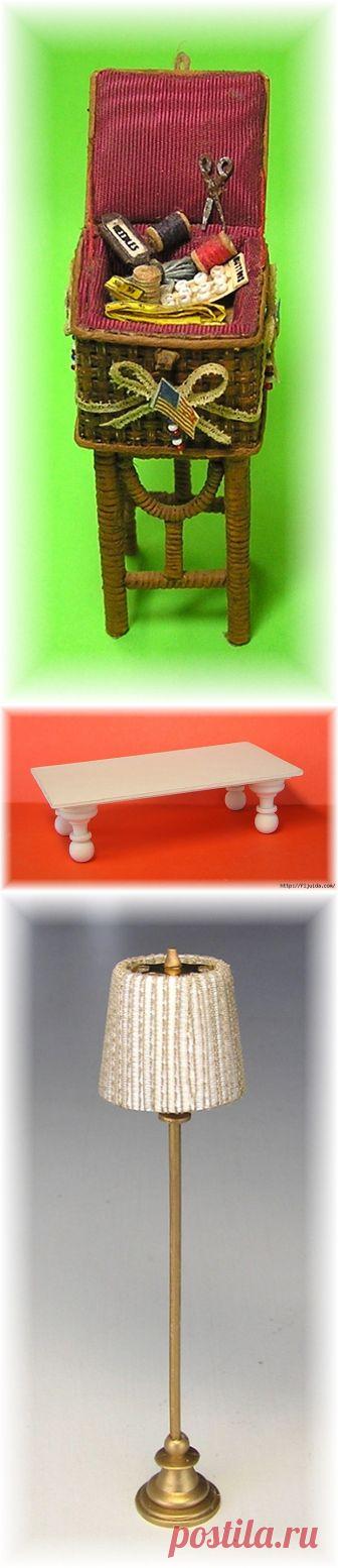 3 часть. Создаем мини принадлежности для кукольного домика.