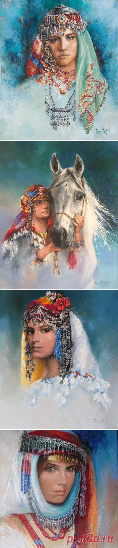 Портреты турчанок. Ремзи Ирен.