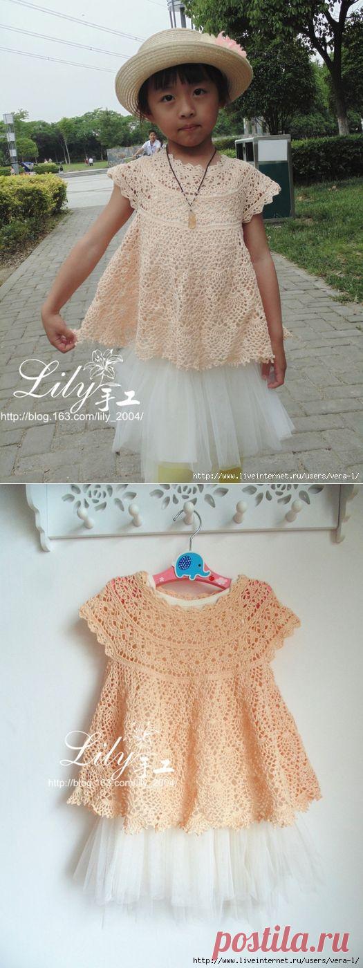 Ажурная туничка