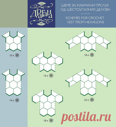 Вязание крючком, модели, схемы, уроки
