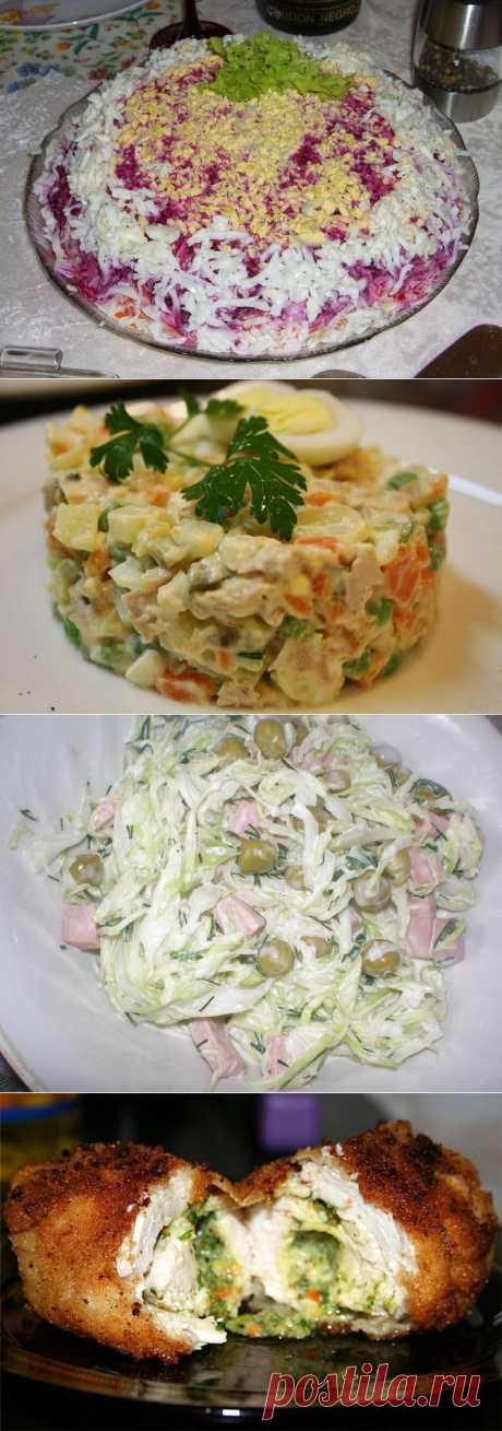 Самые популярные блюда советской кухни.