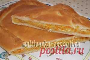 Пирог с капустой и яйцом из дрожжевого теста