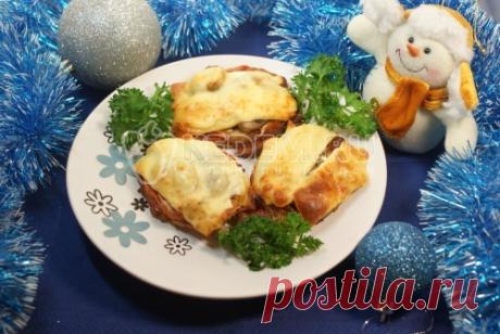 Праздничные эскалопы под пармезаном – Рецепт с фото. Рецепты. Новогодние рецепты 2017. Новогодние вторые блюда
