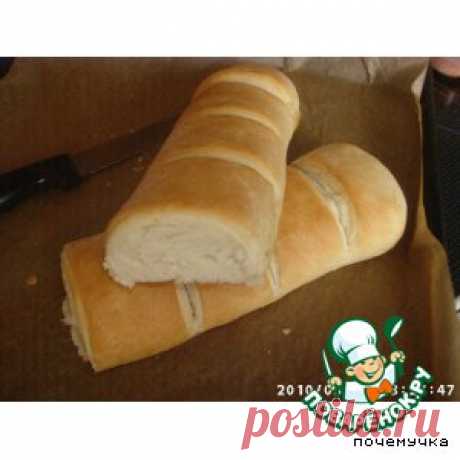 Белый Слоеный Хлеб - кулинарный рецепт