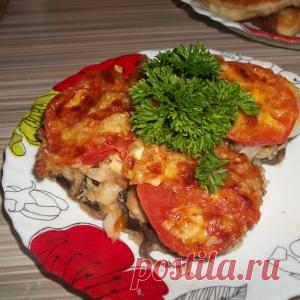 БАКЛАЖАНОВЫЕ КАРМАШКИ С МЯСОМ