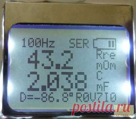 РадиоКот :: RLC измеритель &quot;BALMER 303&quot;
Форум: https://radiokot.ru/forum/viewtopic.php?f=10&amp;t=96008
Частоты измерения от 100 Гц до 250 КГц.
измеряемые сопротивления от 10 мОм до 10 МОм c точностью ±10%
измеряемые сопротивления от 10 Ом до 300 КОм с точностью 0.5 %
разрешающая способность 1 мОм, 0.001 pF, 1 nH
USB интерфейс. Возможность сканировать диапазон на разных частотах, запись графиков на компьютер.