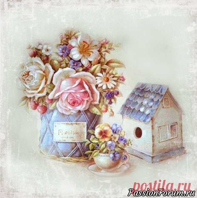 Картинки для декупажа.часть2.из интернета - запись пользователя Sofy (Софи) в сообществе Картинки для творчества в категории Цветы и натюрморты в этом топике подборка картинок с цветами.