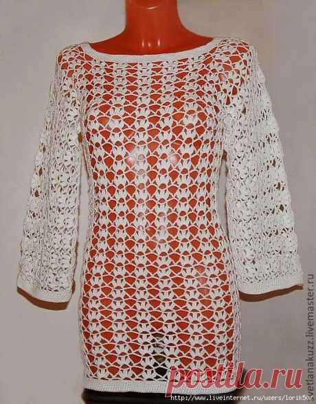 Irish crochet &amp;: Пляжные туники