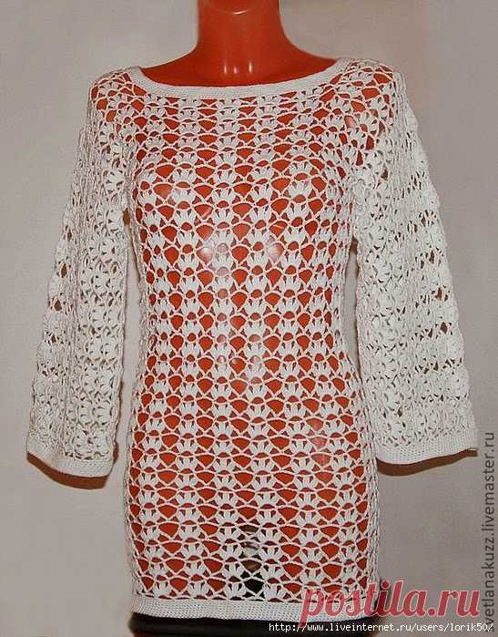 Irish crochet &: Пляжные туники