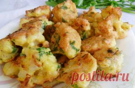 Цветную капусту я готовлю в особой панировке. На вкус она получается как рыба