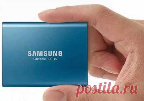 Внешний жесткий диск SSD SAMSUNG T5