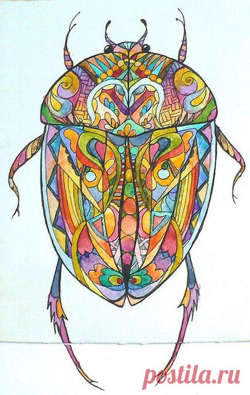 Зентангл - Zentagle ...что это ??? ...14 образцов.