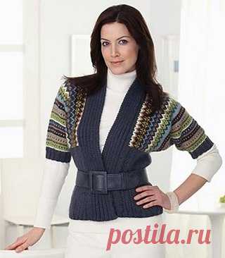 СТИЛЬНЫЙ КАРДИГАН СПИЦАМИ

Великолепный женский кардиган. Прекрасно подходит для офиса. 

Свободный рукав, не стесняющий движений, дает возможность одеть под низ водолазку. В зимнее время, во многих офисах это актуально.
Показать полностью…