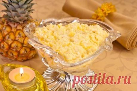 Салат с ветчиной и ананасами "Маргарита"