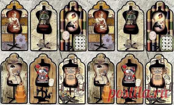 Бирочки для творчества ( продолжение 2 часть) / Картинки для декупажа / PassionForum - мастер-классы по рукоделию