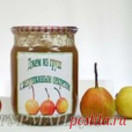 Джем из груш Кулинарный рецепт