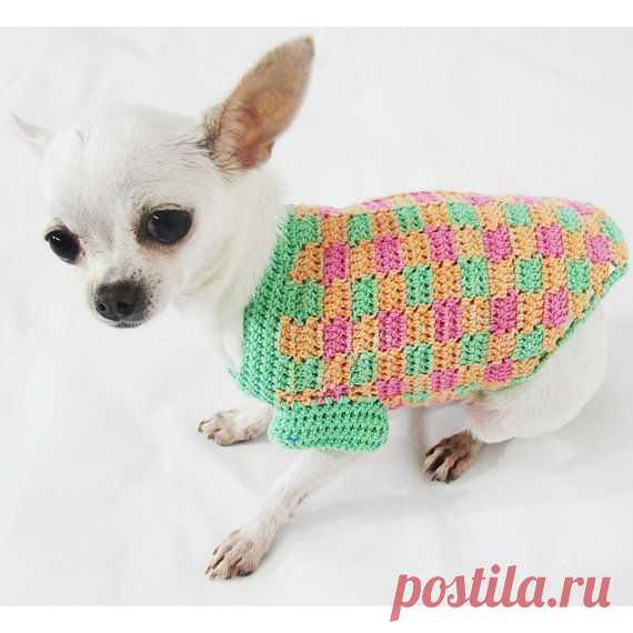 Мягкие пастельные красочная одежда для собак Pet одежда-хлопок myknitt