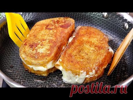 Я никогда не ела таких вкусных бутербродов❗Быстрый завтрак за 5 минут! Очень легко!