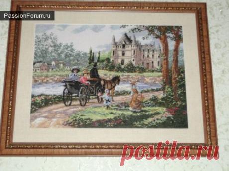 Мои любимые работы / Вышивка крестиком / PassionForum - мастер-классы по рукоделию