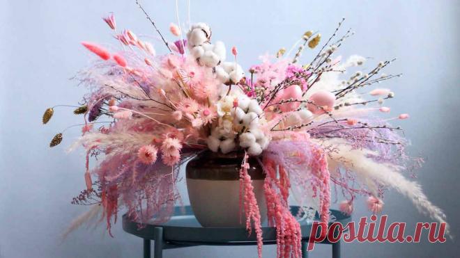 Самые красивые сухоцветы: что можно посадить в сад для осенне-зимнего букета