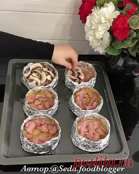 КАРТОФЕЛЬ В ДУХОВКЕ С МЯСОМ ( рецепт )