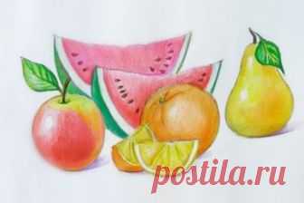 Видео-мастер-классы по рисованию фруктов Рисование - полезное занятие, вне всякого сомнения. И очень увлекательное и для детей, и для взрослых. Сегодня вы узнаете, как легко нарисовать фрукты.