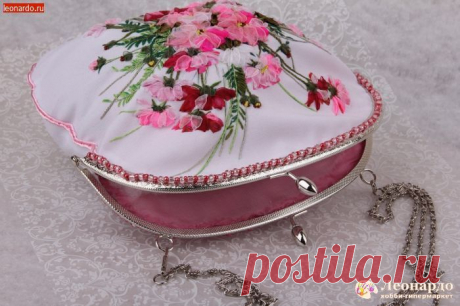 Сумочка с вышивкой по набору PANNA&lt;sup&gt;®&lt;/sup&gt; Живая Картина&lt;sup&gt;®&lt;/sup&gt; | Уроки творчества | Леонардо хобби-гипермаркет - сделай своими руками