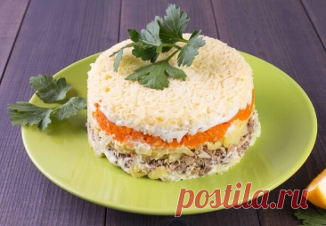 Салат «Океан» — Домашняя кулинария