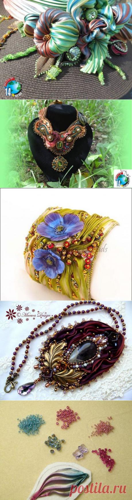 ЯПОНСКАЯ ТЕХНИКА ШИБОРИ.РАБОТЫ С ШИБОРИ.ЕЩЕ ДЛЯ ВДОХНОВЕНИЯ