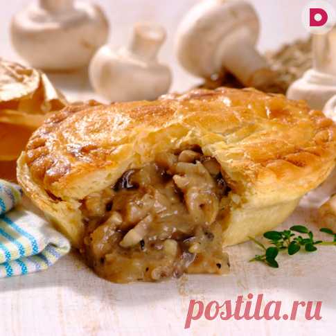 Вкуснейшие пирожки с грибами, рецепт приготовления в домашних условиях