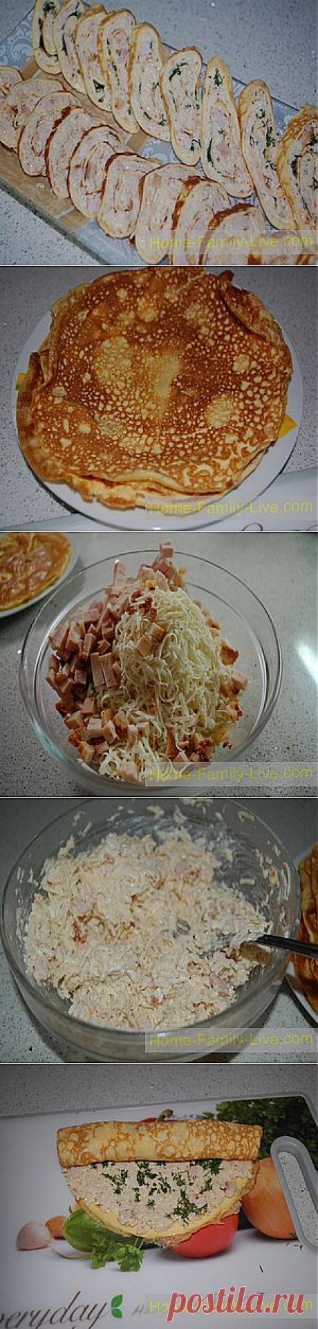 Сырные рулетики - Кулинарные рецепты