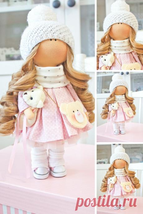 Fabric doll Interior doll Tilda doll Muñecas Baby doll Puppen