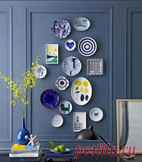 Коллекции на стенах (подборка)